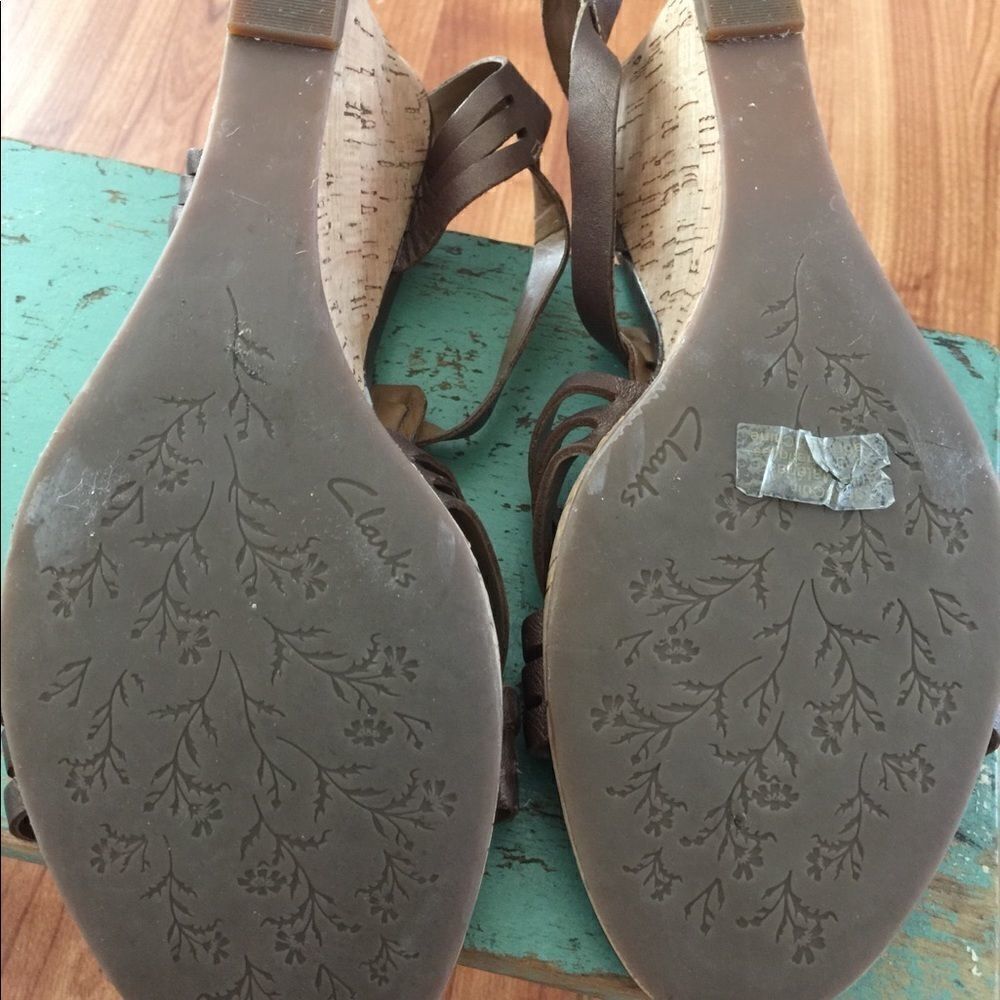 CLARKS Wedge Sandals - Picture 5 of 5
